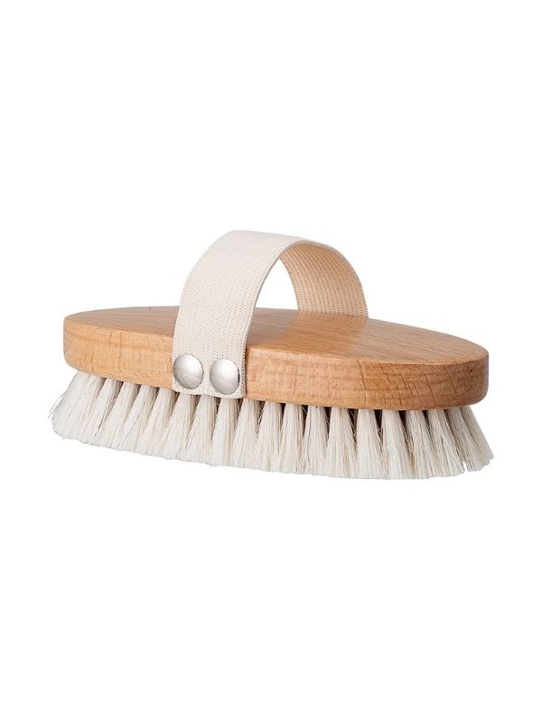 Brosse de Nettoyage en Bois de Hêtre Naturel - 13,5 cm