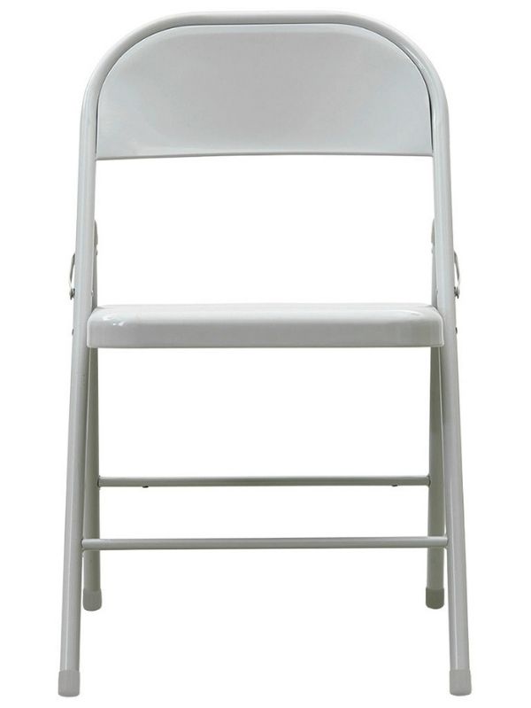 Chaise en Métal Pliable House Doctor - Gris Clair