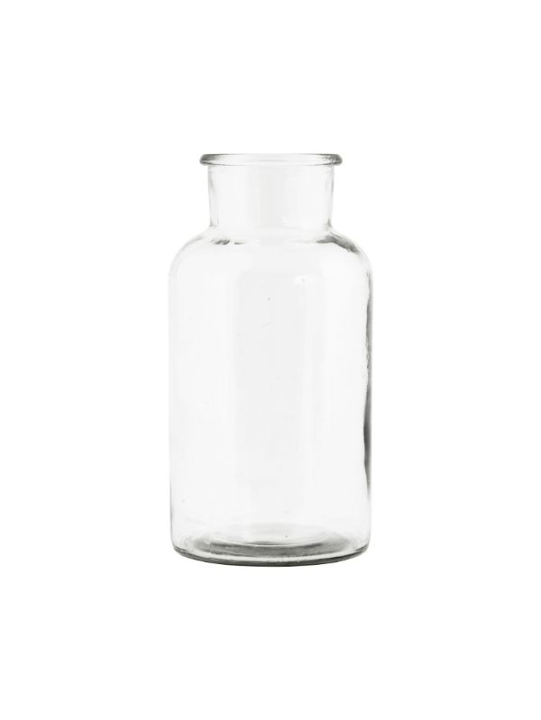 Petit vase en verre transparent Le Classique House Doctor - 16,5 cm