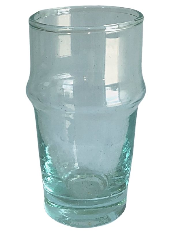 Petit tasse à café Beldi verre soufflé transparent - 8 cm