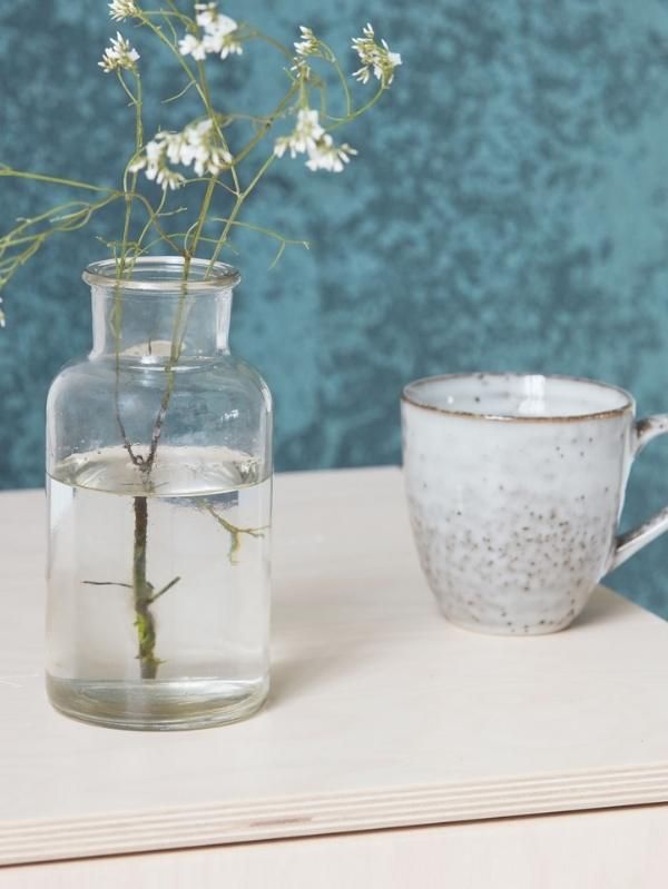 Vase verre transparent Le Classique House Doctor - 20 cm