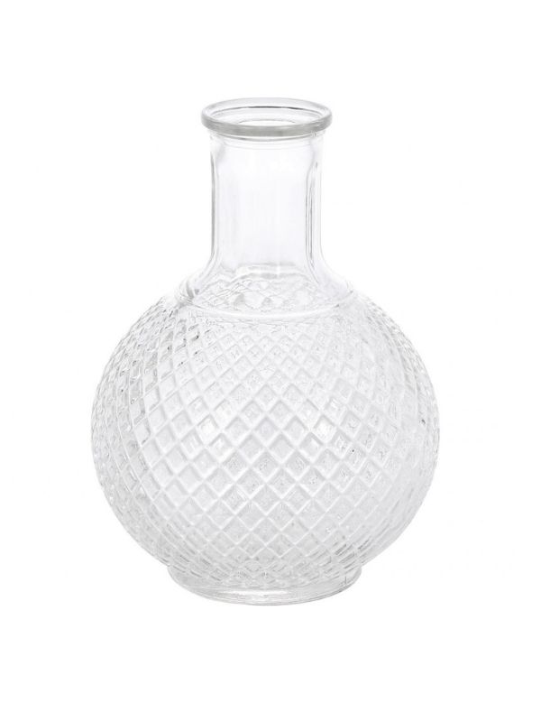 Vase rond texturé - Lot de 2