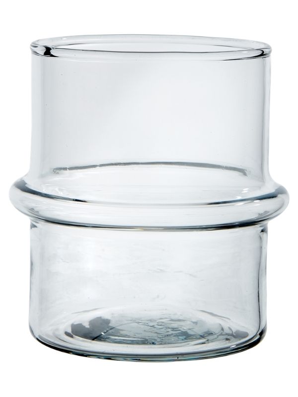 Petit Vase Ellen en Verre Transparent - 10 cm