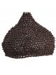 Abat-Jour Bohème Cordes de Papier Brun Tressées - 38 cm