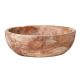 Grand Bol en Bois Massif Teck - 25 cm