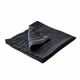 Serviette de table coton lavé noir Elsa - 40 cm