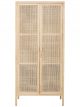 Armoire Mariana en Bois de Pin Naturel - 180 cm