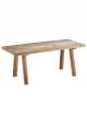 Banc en Bois Recyclé Naturel Madam Stoltz - 100 cm 