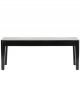 Banc en Bois de Manguier Noir Laqué House Doctor - 120 cm 