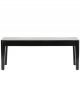 Banc en Bois de Manguier Noir Laqué House Doctor - 120 cm 