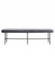 Banc Comma en Velours Gris House Doctor - 160 cm