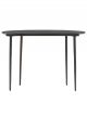 Bureau Eda Marbre & Métal Noir House Doctor - 110 cm