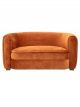 Canapé Malala Velours Terracotta Bloomingville - 2 Places