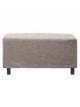 Canapé Modulable Slow House Doctor Coton Gris - Module Pouf