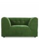 Loveseat HK Living Vint  Modulable - Velours Vert 1 Place