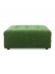 Pouf Vint HK Living - Velours Vert 1,5 place