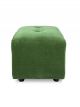 Pouf Vint HK Living - Velours Vert 