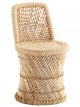 Chaise Lounge en Bambou Madam Stoltz - 78 cm
