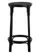 Tabouret de bar Nen en Rotin Noir - 72 cm