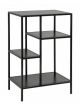 console-asymétrique-metal-noir-decoration-industrielle