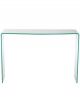 Console en Verre Transparent - 110 cm