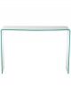 Console en Verre Transparent - 110 cm