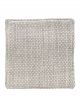 Coussin de Chaise House Doctor Cuun en Coton Noir & Blanc - 35 x 35 cm
