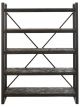 Étagère Grub en Bois de Manguier & Métal Noir - 183 cm