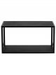 etagere-murale-flint-metal-bois-noir-nordal-40-cm