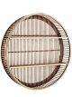 Étagère Ronde en Bambou - 60 cm