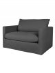 Fauteuil Brooklyn en Lin Granit Harmony - 1/2 Place(s)