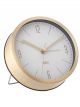 Horloge de Table Bloomingville Blanc & Doré - 11,5 cm