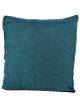 Coussin Lin Lavé Bleu de Prusse - 80 x 80 cm