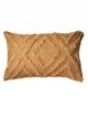 Coussin Fernando Motifs Frangés Terracotta - 60 x 40 cm