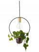 Suspension Caralina Or Bloomingville Avec Pot en Verre - 38 cm