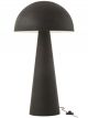  Grande Lampe Champignon à Poser en Metal Noir Mat - 97.5 cm 