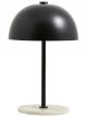 Lampe de Table Kita Noir & Marbre Nordal - 32 cm
