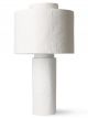 Lampe à Poser Gesso Blanc Mat HK Living - 51 cm