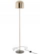  Lampadaire Queen en Métal Argent - 150 cm 