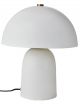 Lampe de Table Champignon Fungi Métal Blanc - 38 cm