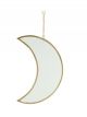 Miroir Atelier Lune Laiton - 20 cm