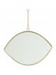 Miroir Atelier Oeil Laiton - 16 cm