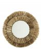 Miroir Soleil Fibre Naturelle – 52 cm