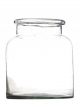 Vase en Verre Clear - 23 cm