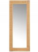 Miroir avec Cadre en Rotin Naturel - 120 cm 
