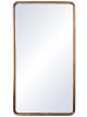 Miroir Mural Rectangulaire Piper Laiton Antique - 130 cm