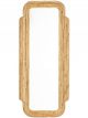 Miroir Mural Rotin Naturel Madam Stoltz - 115 cm