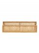 Étagère à Rebord en Cannage - 46 cm