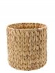 Panier Rond en Jacinthe d'Eau Naturel S - 22 cm
