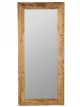 • PIECES UNIQUES • Grand Miroir avec Cadre en Bois Recyclé - 210 cm